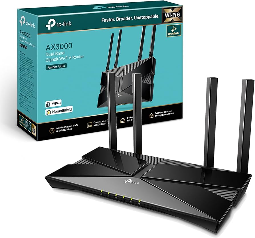 TP-LINK ARCHER AX53 PRO AX3000 DUAL-BAND WI-FI 6 ROUTER