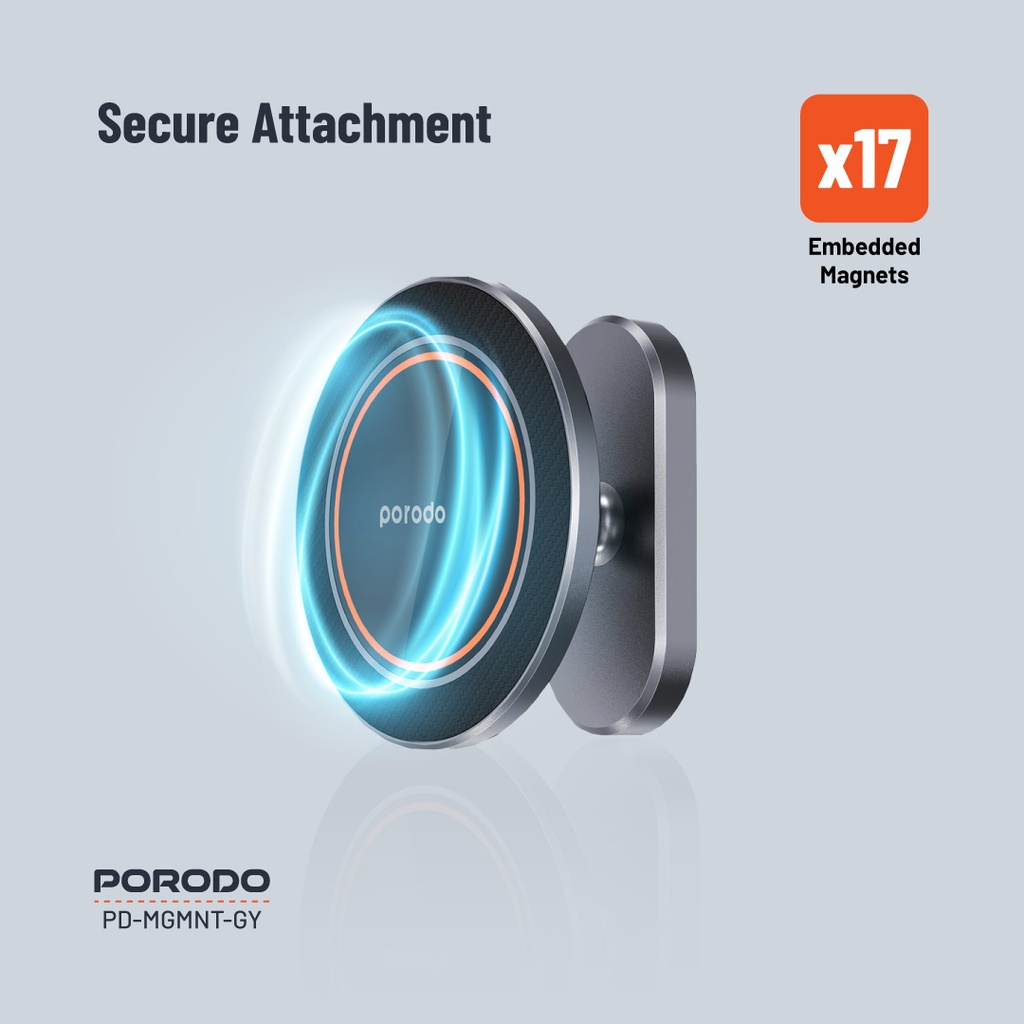 PORODO ALUMINUM ALLOY MAGSAFE MOUNT