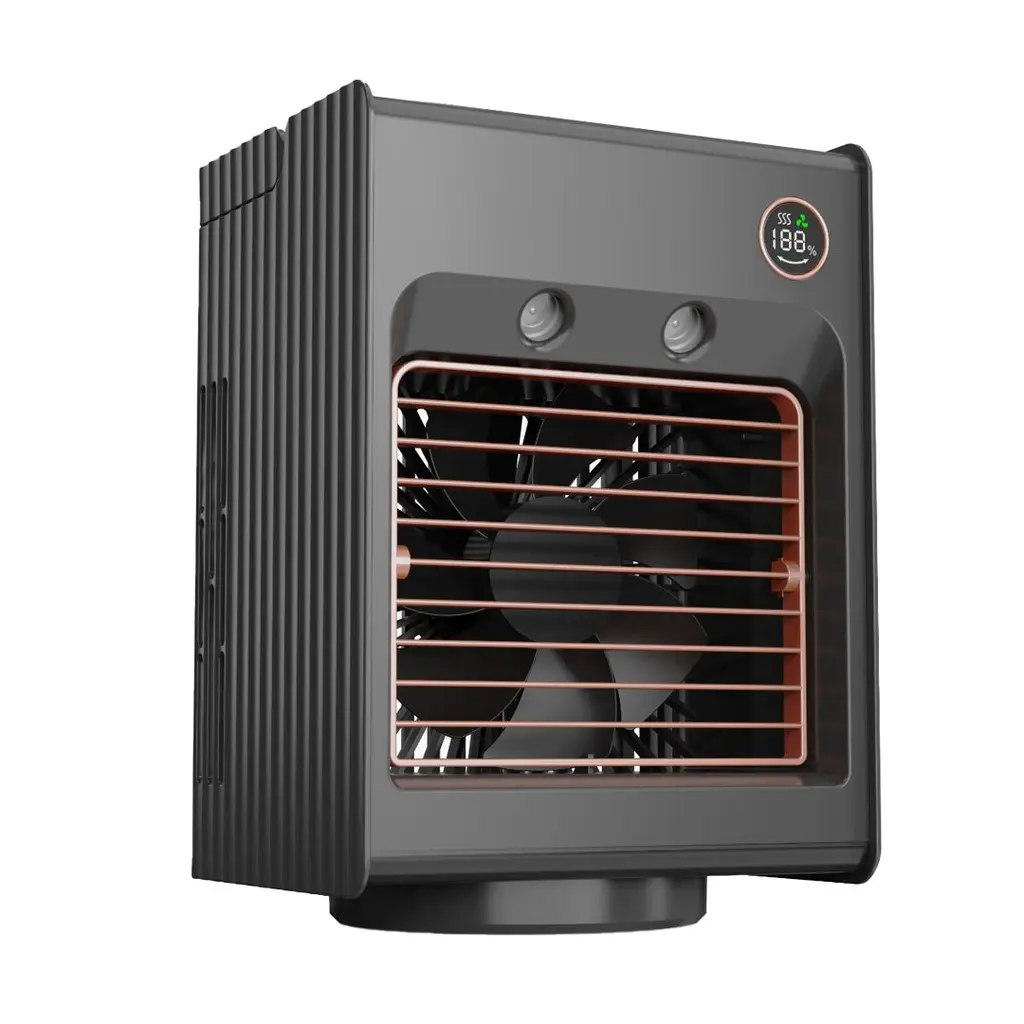 PORODO LIFESTYLE AIR & MIST PORTABLE COOLING FAN WITH NIGHT LIGHT