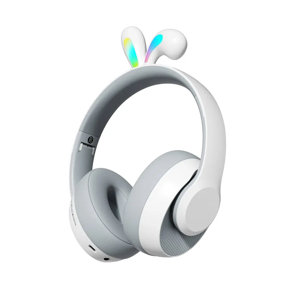PORODO SOUNDTECH KIDS RABBIT LED LIGHT GRAY
