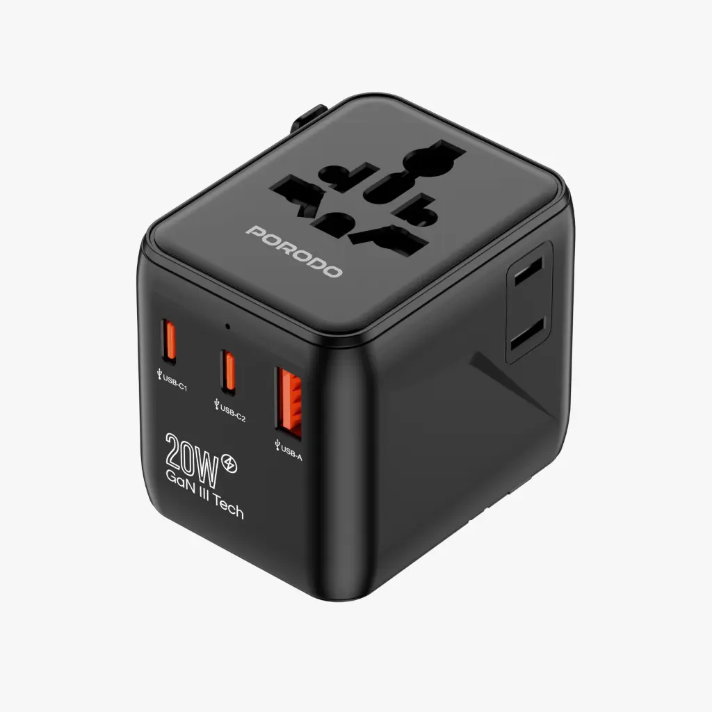 PORODO UNIVERSAL TRAVEL GANQIUCK CHARGER