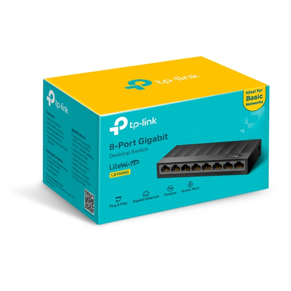 TP LINK 8-PORT GIGABYTE DESKTOP SWITCH