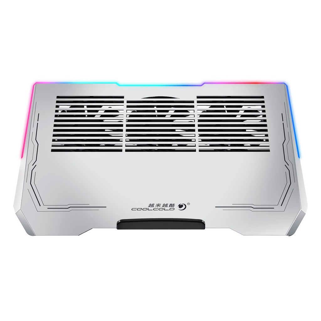 PORODO GAMING ALUMINIUM MALTI GAN COOLING PAD