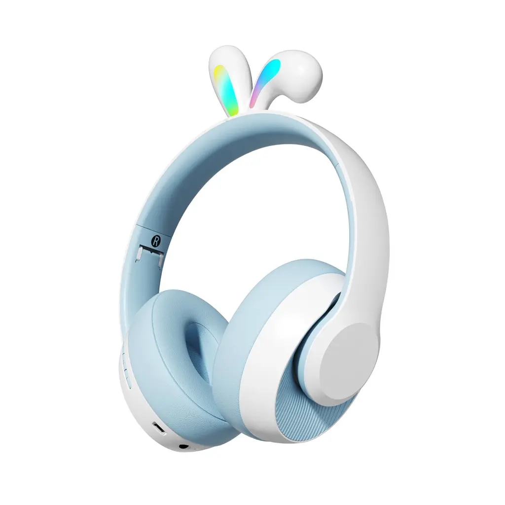 PORODO SOUNDTECH KIDS RABBIT LED LIGHT BLUE