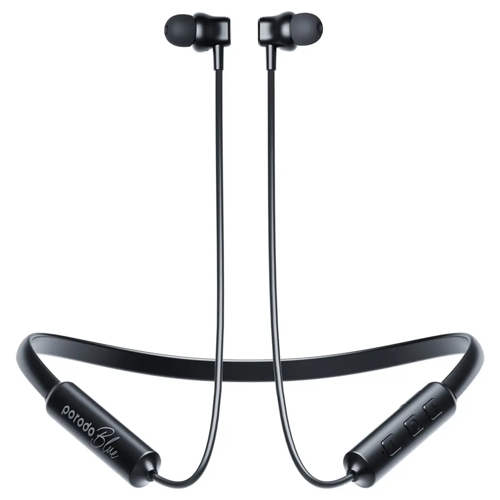 PORODO BLUE ENC NECKBAND IN-EAR EARPHONES
