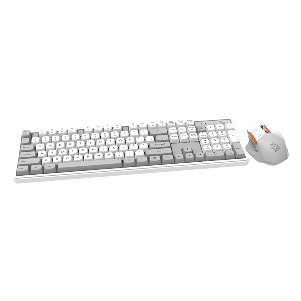 PORODO GAMING WIRELESS KEYBOARD MOUSE SET 2.4GHZ 1600 DPI