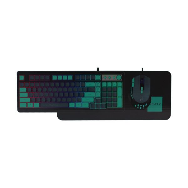 HEATZ GAMING WIRED KEYBOARD ZK26 COMBO WITH VOLUME CONTROL