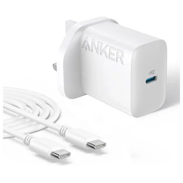 ANKER 20W ADAPTER WITH C-C 1.5MTR CABLE