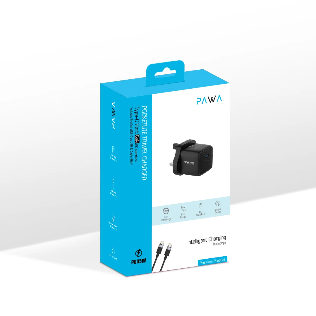 PAWA WALL RETRACTABLE TABLET STAND - BLACK