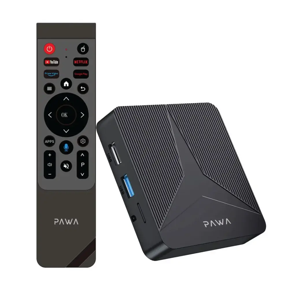 PAWA ANDROID TV BOX 4K ULTRA HD