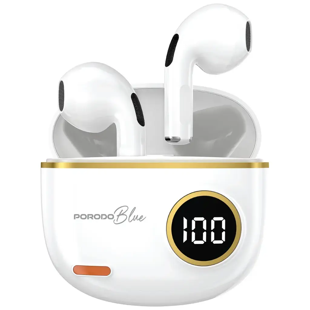 PORODO BLUE POP TUNE TWS DEEP BASS EARBUDS