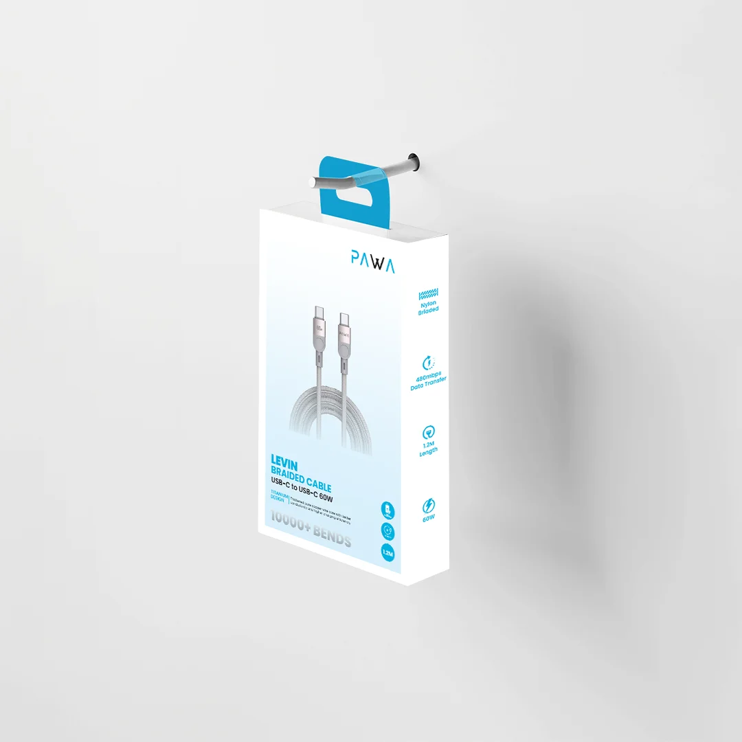 PAWA LEVIN C TO C BRAIDED CABLE