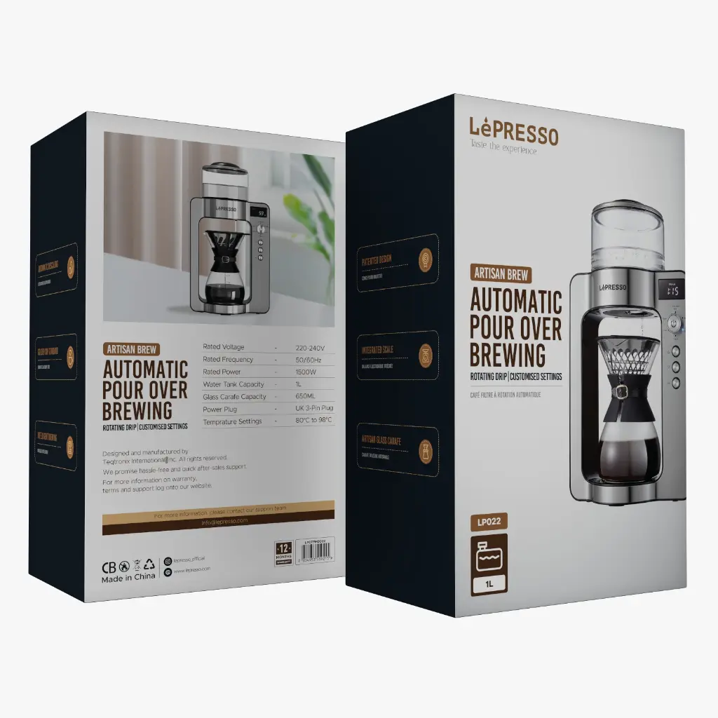 LEPRESSO ARTISAN BREW AUTOMATIC POUR-OVER BREWING
