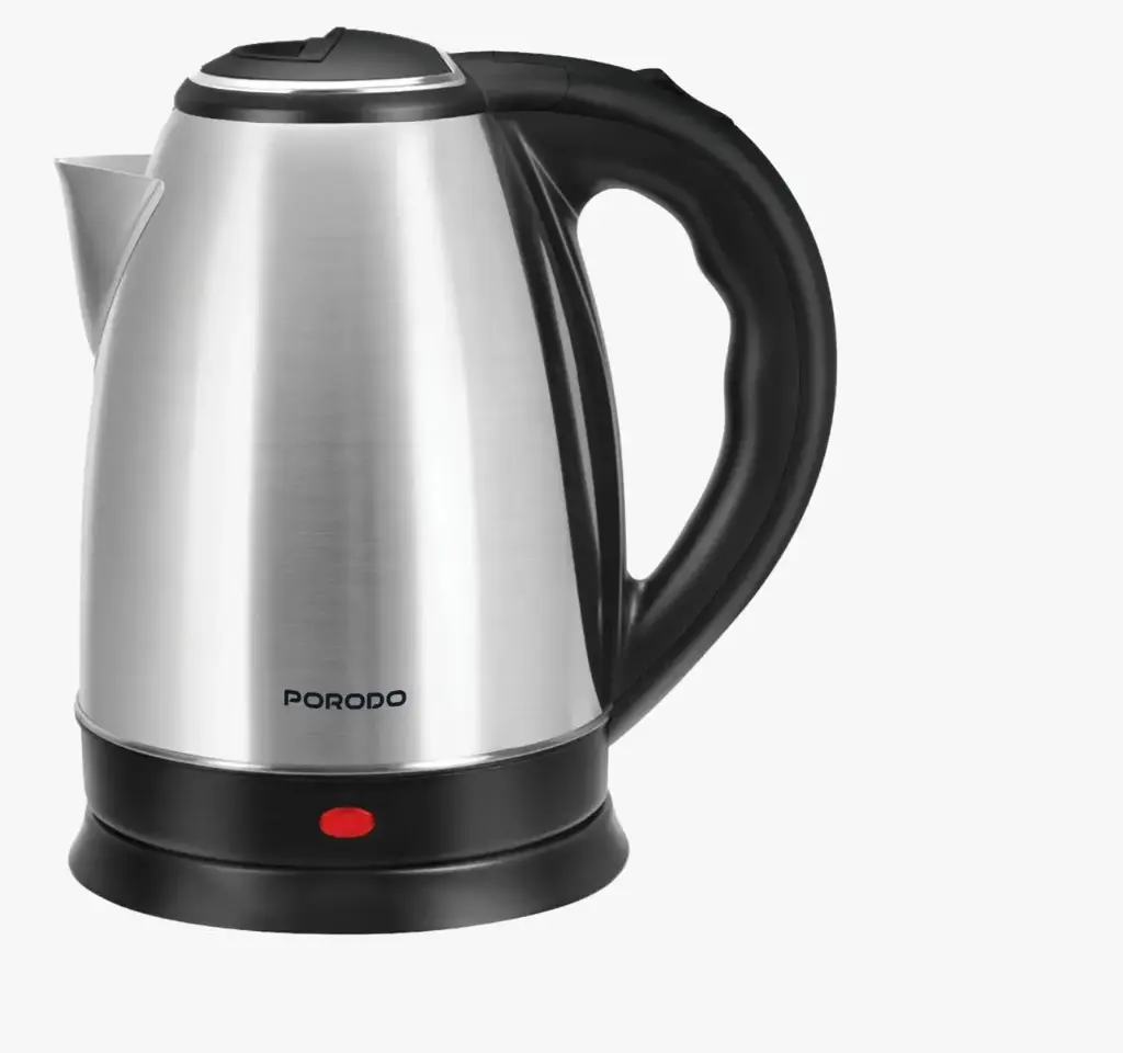 PORODO PYRO ELECTRIC STAINLESS STEEL KETTLE SILVER