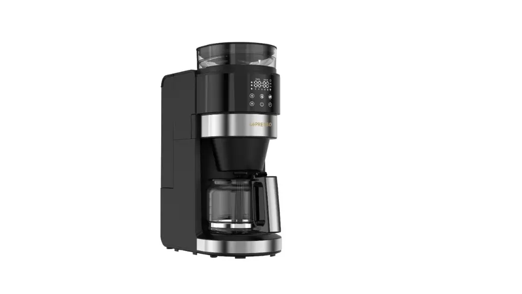 LEPRESSO COFFEE BREWER WITH BEAN GRINDER