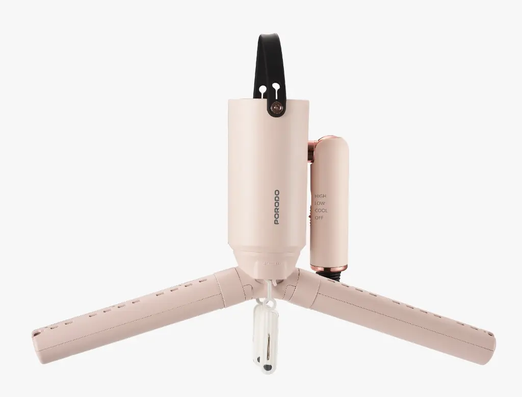 PORODO DRYDUO 2 IN 1 HAIR AND GARMENT DRYER PINK PDLFSTD32PK