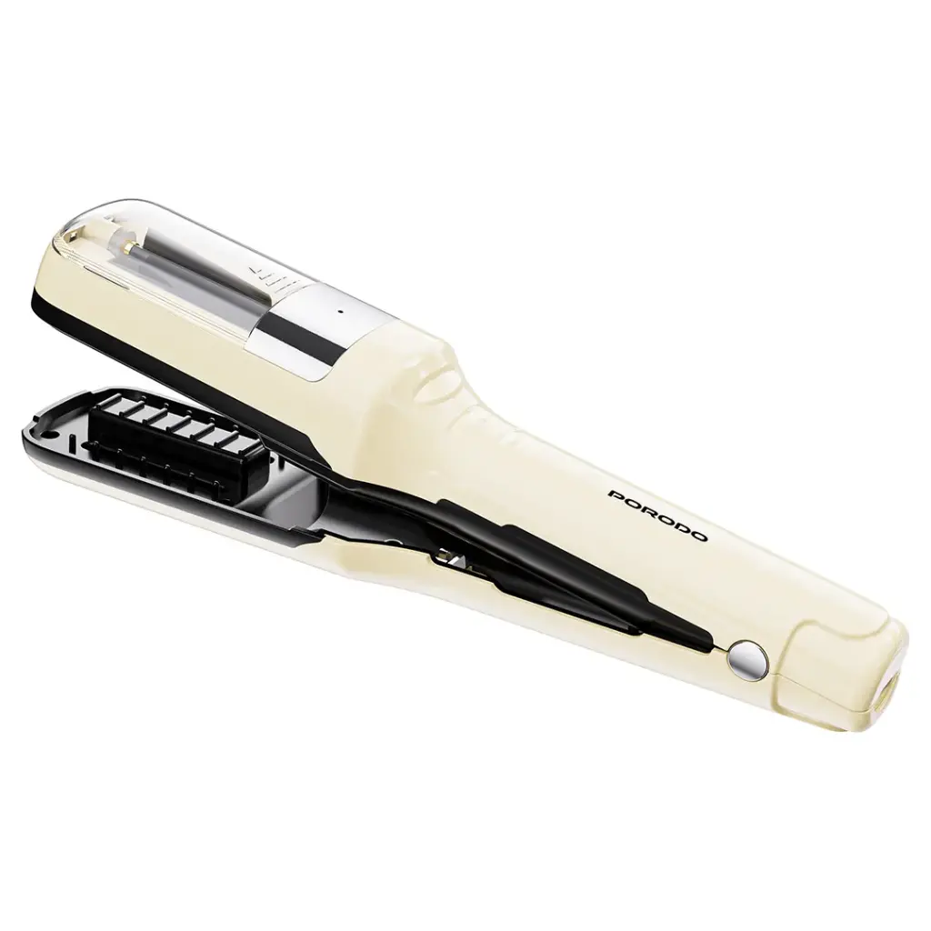 PORODO LIFESTYLE 2 IN 1 SPLIT END TRIMMER HAIR STRAIGHTENER WHITE