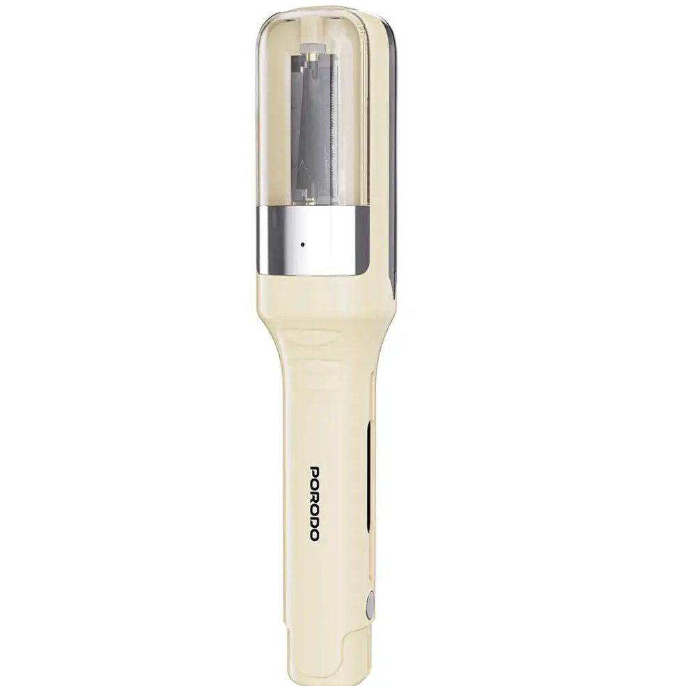 PORODO LIFESTYLE 2 IN 1 SPLIT END TRIMMER HAIR STRAIGHTENER WHITE