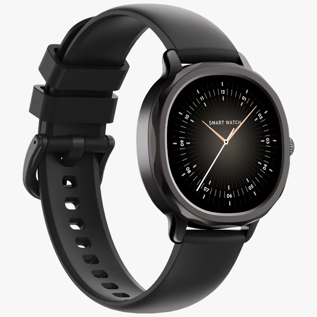 POWEROLOGY VELOFIT 1.04" SMARTWATCH BLACK