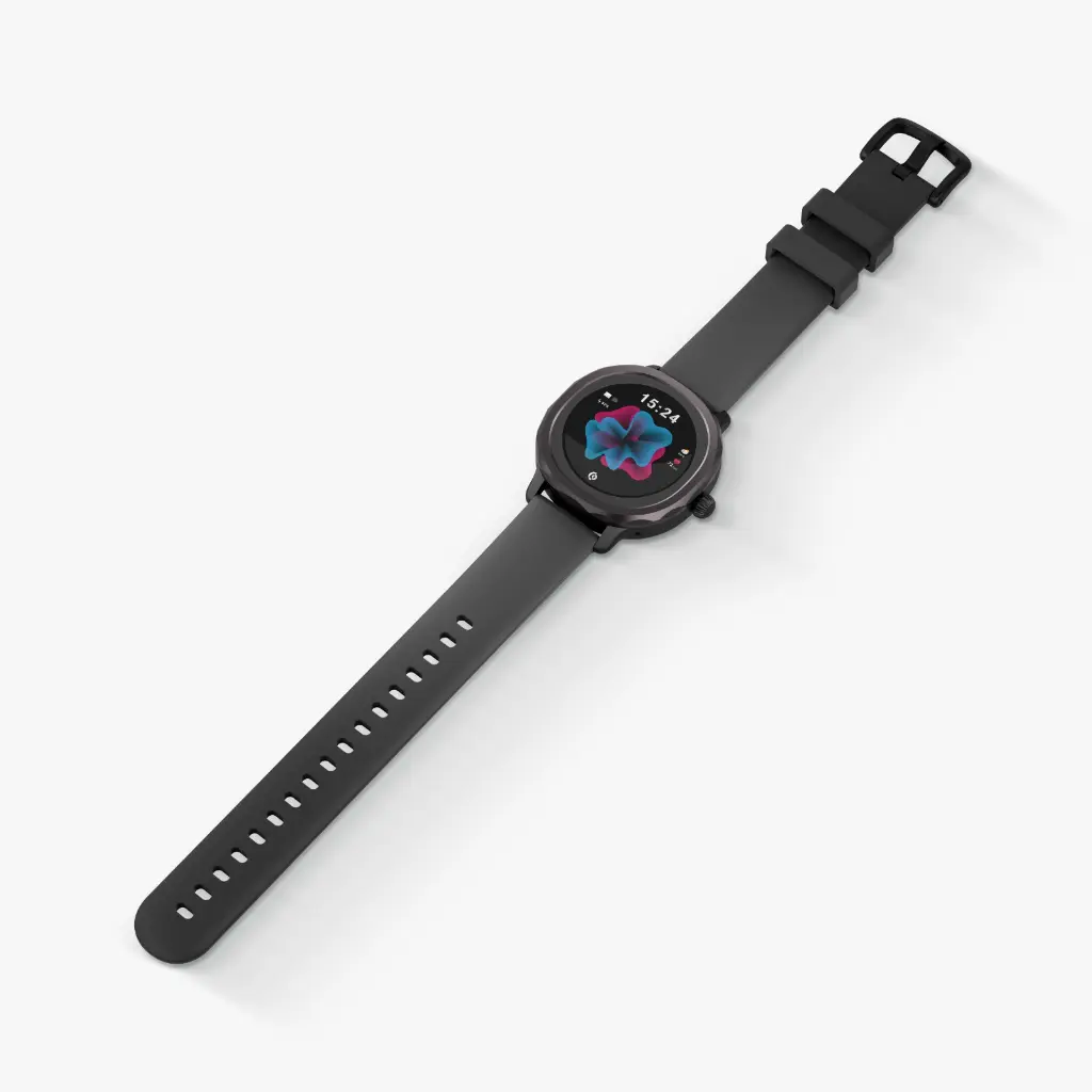 POWEROLOGY VELOFIT 1.04" SMARTWATCH BLACK