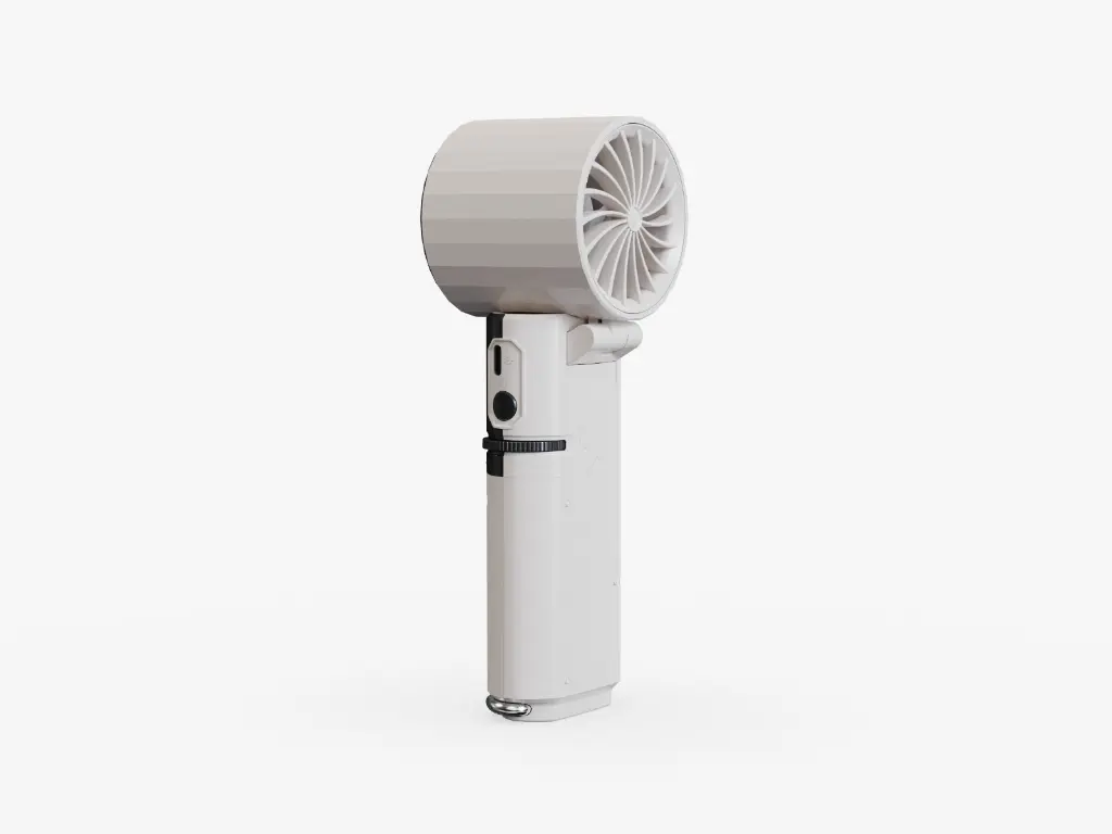 PORODO CHILLO PLUS RECHARGEABLE ICE COOLING FAN-WH