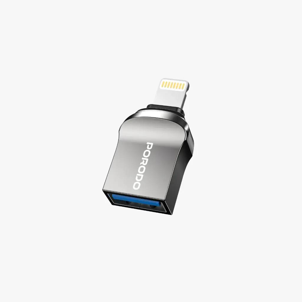 PORODO OTG ADAPTER L TO USB CBL024