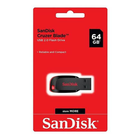 SANDISK CRUZER BLADE 64GB