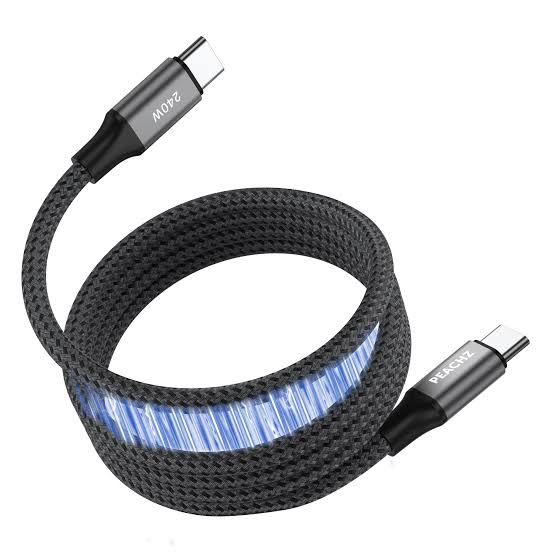 PAWA IGNITESYNC MAGNETIC BRAIDED C TO C 240W CABLE