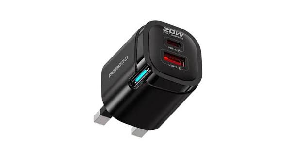 PORODO TEKTO PD+QC 20W WITH C TO L CABLE