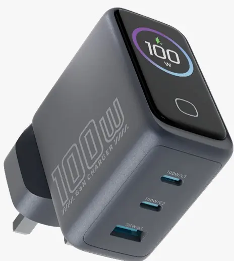 POWEROLOGY VOLTFLOW 100W AVS GAN WALL CHARGER