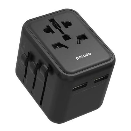 PORODO UNIVERSAL TRAVEL MULTI-PORT QUICK CHARGER