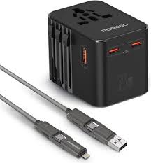 PORODO UNIVERSAL TRAVEL MULTI-PORT QUICK CHARGER