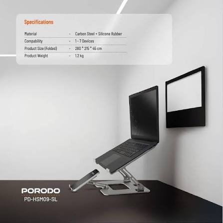 PORODO SMART FOLDING MULTI-DEVICE STAND
