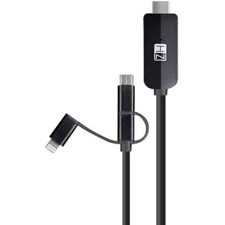 HEATZ 3IN1 USB HDMI CABLE ZT57