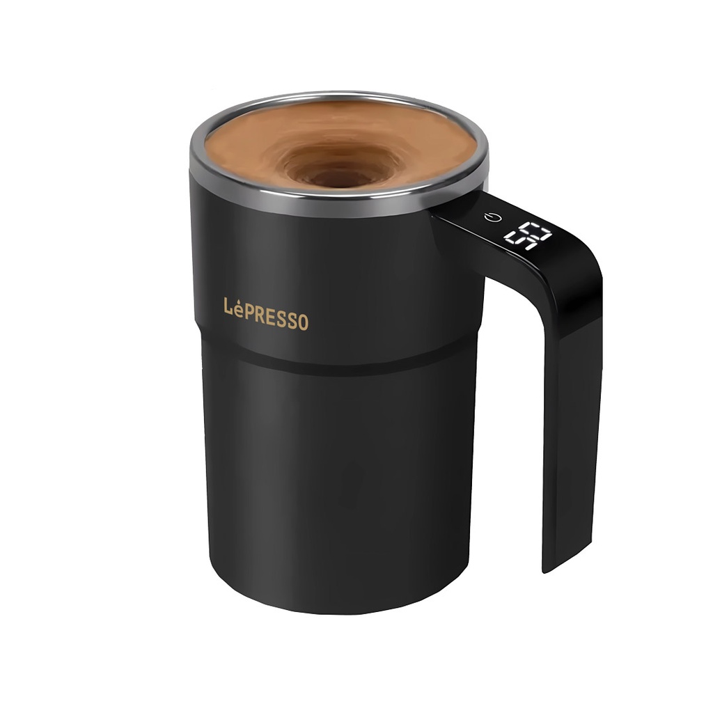 LEPRESSO STIMAGIC AUTO STIRRING MUG LP018-BLACK