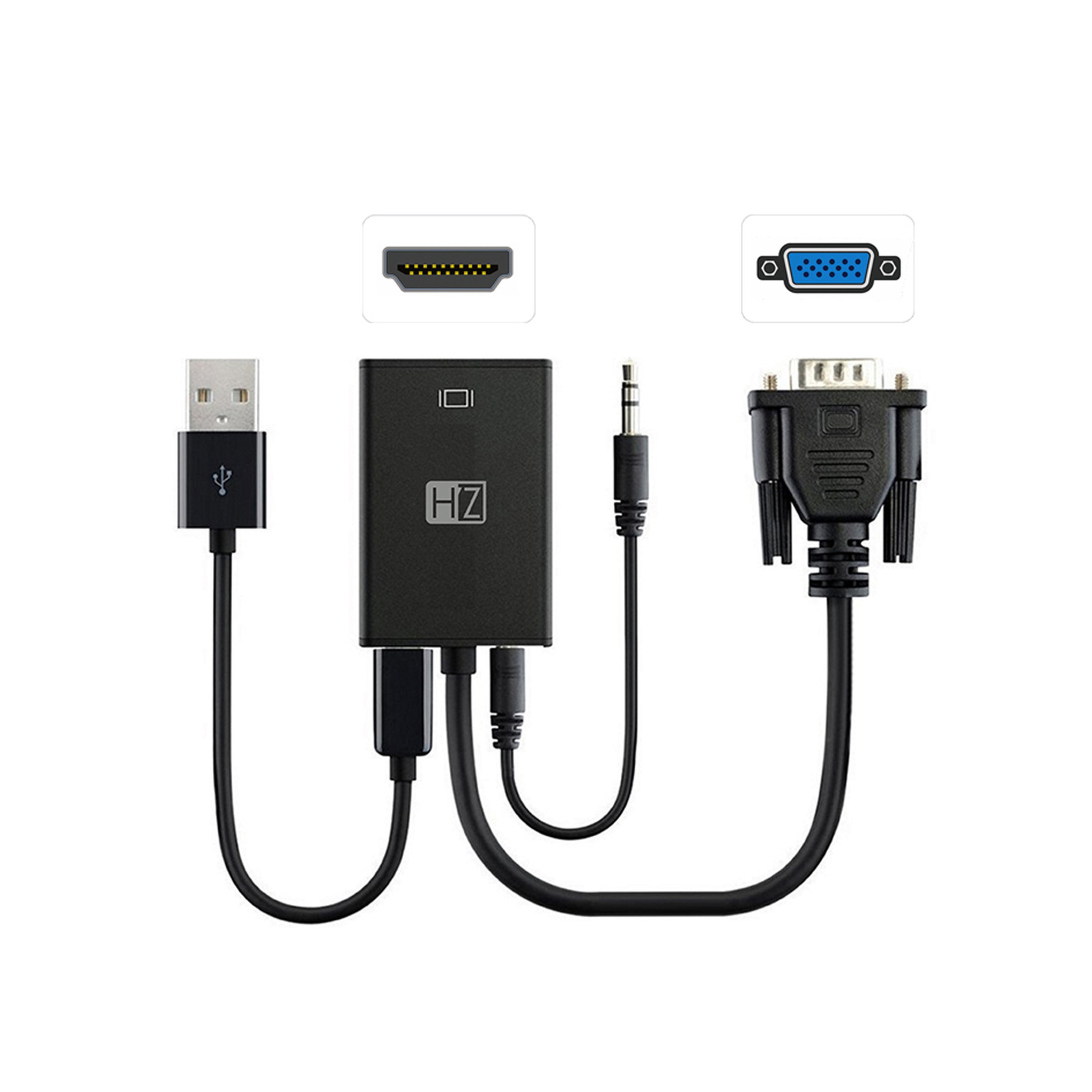 HEATZ VGA TO HDTV ADAPTER ZT21