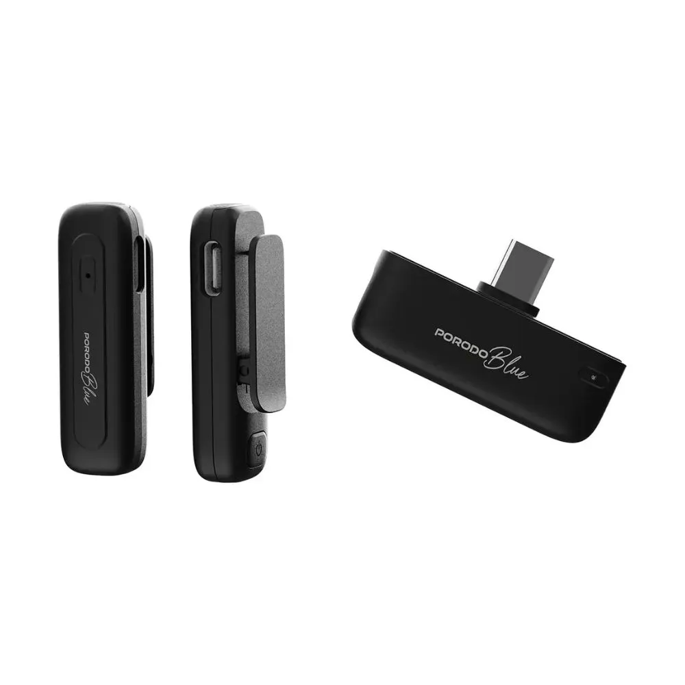 PORODO BLUE PRO DUAL WIRELESS MICROPHONE
