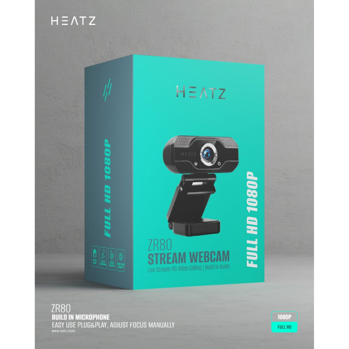 HEATZ STREAM WEBCAM FHD