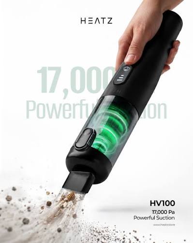 HEATZ PORTABLE CORDLESS VACUUM CLEANER HV100
